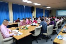 เทศบาลนครแม่สอด จัดการประชุมและสรุปโครงการการจัดการศึกษาของพนักงานครูและบุคลากรทางการศึกษา