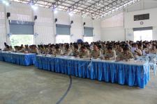 คณะทีมงานประชาสัมพันธ์การจัดตั้งเขตเศรษฐกิจพิเศษ แม่สอดและการจัดตั้งท้องถิ่นรูปแบบพิเศษ นครแม่สอด ลงพื้นที่ อ.พบพระ 
