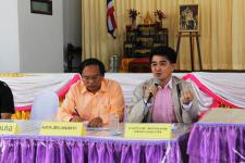 คณะทีมงานประชาสัมพันธ์การจัดตั้งเขตเศรษฐกิจพิเศษ แม่สอดและการจัดตั้งท้องถิ่นรูปแบบพิเศษ นครแม่สอด ลงพื้นที่ อ.พบพระ 