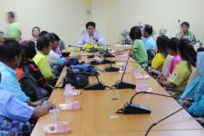 ต้อนรับคณะศึกษาดูงานจาก เทศบาลเมืองป่าตอง จ.ภูเก็ต