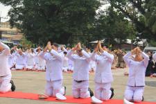 เทศบาลนครแม่สอด ร่วมพิธีบำเพ็ญกุศล และกิจกรรมน้อมรำลึก เนื่องในวันคล้ายวันสวรรคต ในหลวง รัชกาลที่ 9