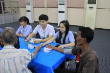 เทศบาลนครแม่สอด จัดประชุมประชาคมรับฟังความคิดเห็นของประชาชนในเขตเทศบาลนครแม่สอด และแจกเบี้ยยังชีพผู้สูงอายุและผู้พิการ ประจำเดือนพฤศจิกายน 2562