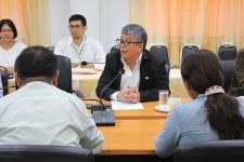 เทศบาลนครแม่สอด ต้อนรับคณะศึกษาดูงานจากเมืองมัณฑะเลย์ ประเทศพม่า