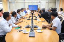 เทศบาลนครแม่สอด ต้อนรับคณะศึกษาดูงานจากเมืองมัณฑะเลย์ ประเทศพม่า