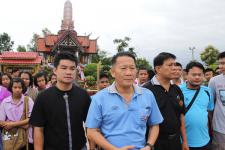 นายกนครแม่สอดจัด big cleaning day  บริเวณ ศาลสมเด็จพระนเรศวรมหาราช เทศบาลนครแม่สอด