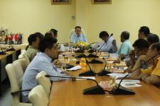 ประชุมจัดงาน แม่สอด-เมียวดี มิดไนท์สงกรานต์เฟสติวัล 2013 