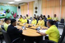 เทศบาลนครแม่สอด ให้การต้อนรับ คณะศึกษาดูงานเทศบาลตำบลบางยี่รงค์ อำเภอบางคนที จังหวัดสมุทรสงคราม 