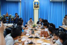 เทศบาลนครแม่สอด รับคณะศึกษาดูงานจากสถาบันวิชชาแห่งชาติ เมืองเมาะลำไย ประเทศเมียนมาร์