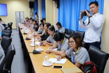 เทศบาลนครแม่สอด รับคณะศึกษาดูงานจากสถาบันวิชชาแห่งชาติ เมืองเมาะลำไย ประเทศเมียนมาร์