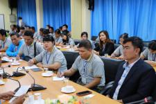 เทศบาลนครแม่สอด รับคณะศึกษาดูงานจากสถาบันวิชชาแห่งชาติ เมืองเมาะลำไย ประเทศเมียนมาร์