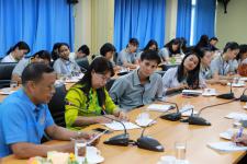 เทศบาลนครแม่สอด รับคณะศึกษาดูงานจากสถาบันวิชชาแห่งชาติ เมืองเมาะลำไย ประเทศเมียนมาร์