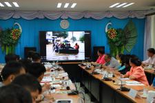 เทศบาลนครแม่สอด ประชุมโครงการก่อสร้างระบบระบายน้ำหลักเพื่อแก้ไขปัญหาน้ำท่วมในเขตเทศบาลนครแม่สอด