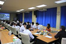 เทศบาลนครแม่สอด ต้อนรับคณะศึกษาดูงาน จากวิทยาลัยโพธิวิชชาลัย มหาวิทยาลัยศรีนครินทรวิโรฒ จังหวัดตาก