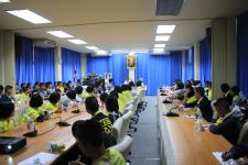 เทศบาลนครแม่สอด ต้อนรับคณะครูและนักเรียน โรงเรียนพบพระวิทยาคม จังหวัดตาก