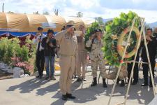 เทศบาลนครแม่สอด เข้าร่วมงานพิธีวางพวงมาลาอนุสรณ์ผู้เสียสละจังหวัดตาก ประจำปี 2561
