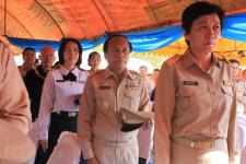 เทศบาลนครแม่สอด เข้าร่วมงานพิธีวางพวงมาลาอนุสรณ์ผู้เสียสละจังหวัดตาก ประจำปี 2561