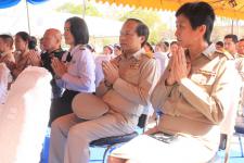 เทศบาลนครแม่สอด เข้าร่วมงานพิธีวางพวงมาลาอนุสรณ์ผู้เสียสละจังหวัดตาก ประจำปี 2561
