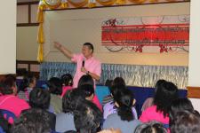 อบรมโครงการอาสาสมัครสาธารณสุขประจำหมู่บ้าน 