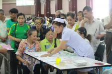 เทศบาลนครแม่สอดได้มีการแจกเบี้ยผู้สูงอายุ ในวันพุธที่ ๗ กันยายน ๒๕๕๙