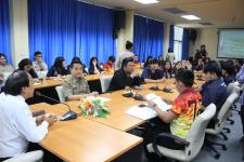 เทศบาลนครแม่สอด ต้อนรับคณะศึกษาดูงานจากมหาวิทยาลัยธรรมศาสตร์ ศูนย์ลำปาง