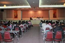 การประชุมเชิงปฎิบัติการโครงการพัฒนาแหล่งน้ำอันเนื่องมาจากพระราชดำริในลักษณะการพัฒนาพื้นที่เชิงบูรณาการ