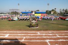 เทศบาลนครแม่สอด จัดการแข่งขันกีฬาสีโรงเรียนเทศบาลวัดชุมพลคีรีประจำปี