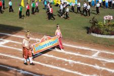 เทศบาลนครแม่สอด จัดการแข่งขันกีฬาสีโรงเรียนเทศบาลวัดชุมพลคีรีประจำปี