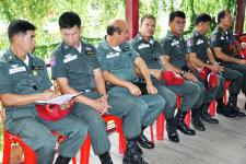 จัดอบรมโครงการป้องกันและแก้ไขปัญหายาเสพติด 