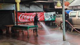 ทน.แม่สอดล้างตลาด-ถนนต้านโคโรนา2019