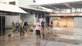ทน.แม่สอดล้างตลาด-ถนนต้านโคโรนา2019