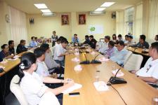 ต้อนรับคณะศึกษาดูงานจังหวัดเชียงราย