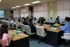 ต้อนรับคณะศึกษาดูงานจังหวัดเชียงราย