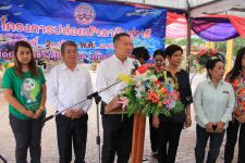 เทศบาลนครแม่สอด จัดงานปล่อยมัจฉาคืนสู่วารี ณ สะพานวัดชุมพลคีรี อำเภอแม่สอด จังหวัดตาก