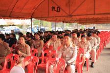 พิธีวางพวงมาลาอนุสรณ์ผู้เสียสละจังหวัดตาก เพื่อน้อมรำลึกถึงวีรชนผู้กล้าหาญ ที่สละชีพเพื่อชาติ