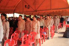 พิธีวางพวงมาลาอนุสรณ์ผู้เสียสละจังหวัดตาก เพื่อน้อมรำลึกถึงวีรชนผู้กล้าหาญ ที่สละชีพเพื่อชาติ