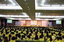 เทศบาลนครแม่สอด ร่วมกิจกรรมการอบรมประชาชนจิตอาสา เรื่อง “สถาบันพระมหากษัตริย์กับประเทศไทย”