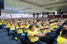 เทศบาลนครแม่สอด ร่วมกิจกรรมการอบรมประชาชนจิตอาสา เรื่อง “สถาบันพระมหากษัตริย์กับประเทศไทย”