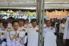 พิธีถวายดอกไม้จันทน์ บำเพ็ญกุศลถวายพระศพ สมเด็จพระญาณสังวร สมเด็จพระสังฆราช สกลมหาสังฆปรินายก