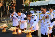 พิธีถวายดอกไม้จันทน์ บำเพ็ญกุศลถวายพระศพ สมเด็จพระญาณสังวร สมเด็จพระสังฆราช สกลมหาสังฆปรินายก