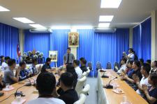 เทศบาลนครแม่สอด ต้อนรับคณะศึกษาดูงาน จากคณะเมืองพัทยา จังหวัดชลบุรี