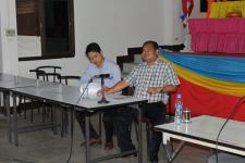 การประชาสัมพันธ์การจัดตั้ง จังหวัดแม่สอด ณ อำเภอแม่ระมาด