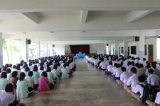 การประชาสัมพันธ์การจัดตั้ง จังหวัดแม่สอด ณ อำเภอแม่ระมาด