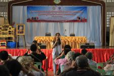 เทศบาลนครแม่สอด จัดประชุมประชาคมรับฟังความคิดเห็นของประชาชนและแจกเบี้ยยังชีพผู้สูงอายุและผู้พิการ ประจำเดือนกันยายน  2561