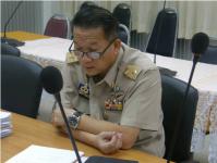 ประชุมต้อนรับต้อนรับ นายจารุพงศ์ เรืองสุวรรณ รมว.มหาดไทย ที่จะลงพื้นที่แจกถุงยังชีพให้ราษฎรที่ได้รับความเดือดร้อนจากอุทกภัยน้ำท่วมใหญ่ที่นครแม่สอด ในวันที่ 7 สิงหาคมนี้