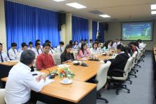 เทศบาลนครแม่สอด ต้อนรับคณะศึกษาดูงาน จากโปรแกรมวิชารัฐประศาสนศาสตร์ มหาวิทยาลัยราชภัฏกำแพงเพชร แม่สอด จังหวัดตาก