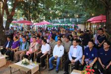 ดร.เทอดเกียรติ ชินสรนันท์ - นายสมชัยฐ์ หทยะตันย์ติ ผู้ว่าราชการจังหวัดตาก เปิดมิติท่องเที่ยวเชิงวัฒนธรรม จัดงาน เทศกาลอาหารชนเผ่าพื้นถิ่น เเละเมียนมา จังหวัดตาก Tak Tribal Localand and Myanmar Food Festival 2015 กระตุ้นการท่องเที่ยว เผยอัตลักษณ์เเละวัฒนธร