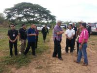 พ่อเมืองตาก นายกเทศนนตรีนครแม่สอดและคณะ ต้อนรับ รัฐมนตรีประจำสำนักนายกรัฐมนตรี ดูงานเขตพัฒนาเศรษฐกิจพิเศษตาก (แม่สอด-พบพระ-แม่ระมาด)