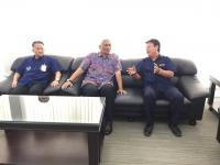 พ่อเมืองตาก นายกเทศนนตรีนครแม่สอดและคณะ ต้อนรับ รัฐมนตรีประจำสำนักนายกรัฐมนตรี ดูงานเขตพัฒนาเศรษฐกิจพิเศษตาก (แม่สอด-พบพระ-แม่ระมาด)