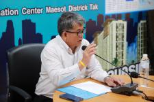 เทศบาลนครแม่สอด จัดประชุมปรึกษาหารือเรื่องการก่อสร้างถนนของทางหลวงชนบท