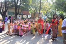 เทศบาลนครแม่สอด จัดโครงการหนูรักษ์วัฒนธรรมกิจกรรมลอยกระทง